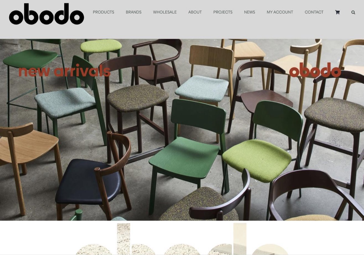 The Obodo storefront, live